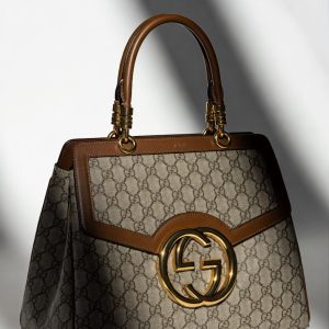 Gucci GG Supreme Canvas Ophidia Tote Bag