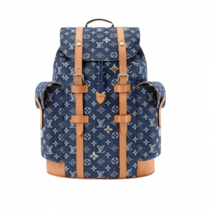 Louis Vuitton Christopher Monogram Blue Backpack